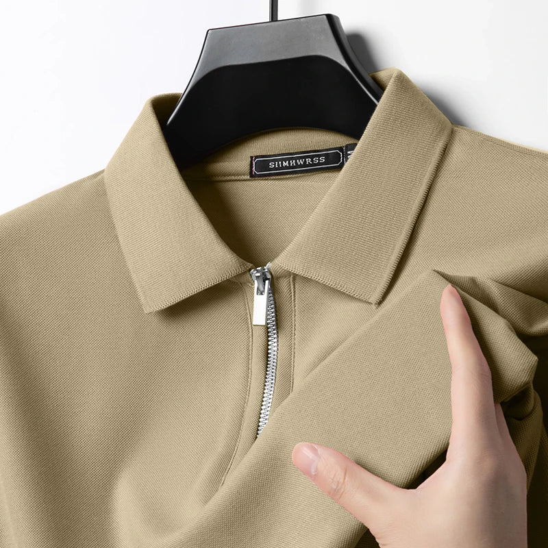 Men's Slim Fit T-Shirt-Zip 