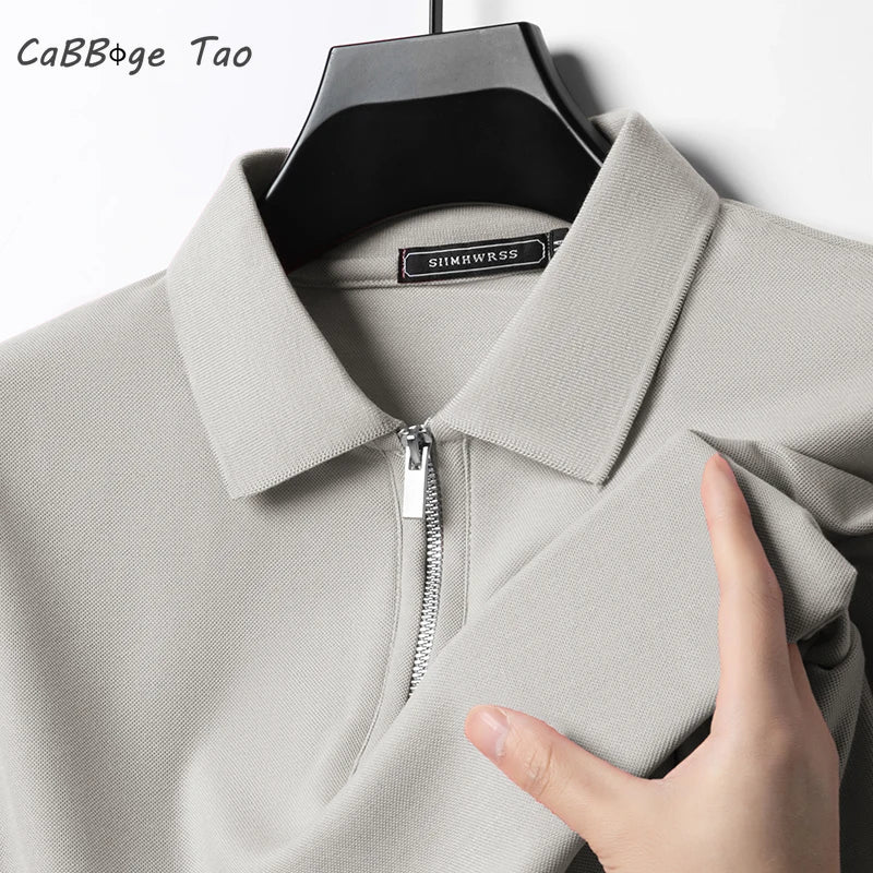 Men's Slim Fit T-Shirt-Zip 