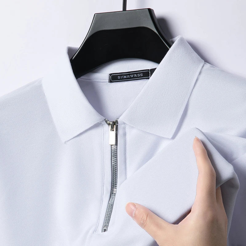 Men's Slim Fit T-Shirt-Zip 
