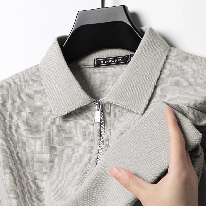 Men's Slim Fit T-Shirt-Zip 