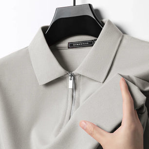 Men's Slim Fit T-Shirt-Zip 