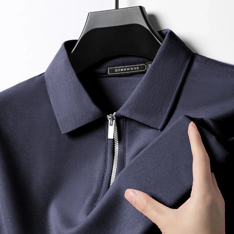 Men's Slim Fit T-Shirt-Zip 